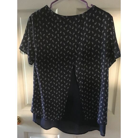 Michael kors blouse with sheer underneath size medium - Picture 3 of 4